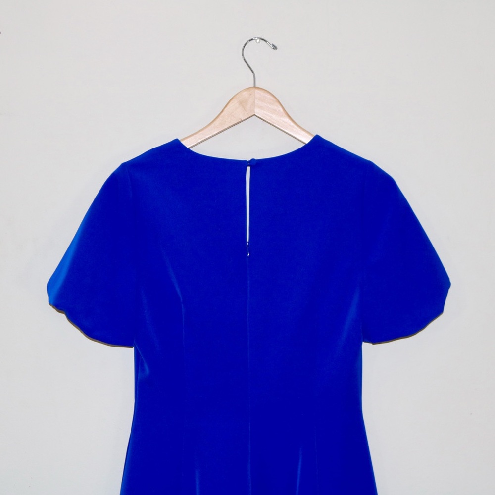 Milly Amelia Cady Dress In Cobalt Blue - Picture 7 of 16
